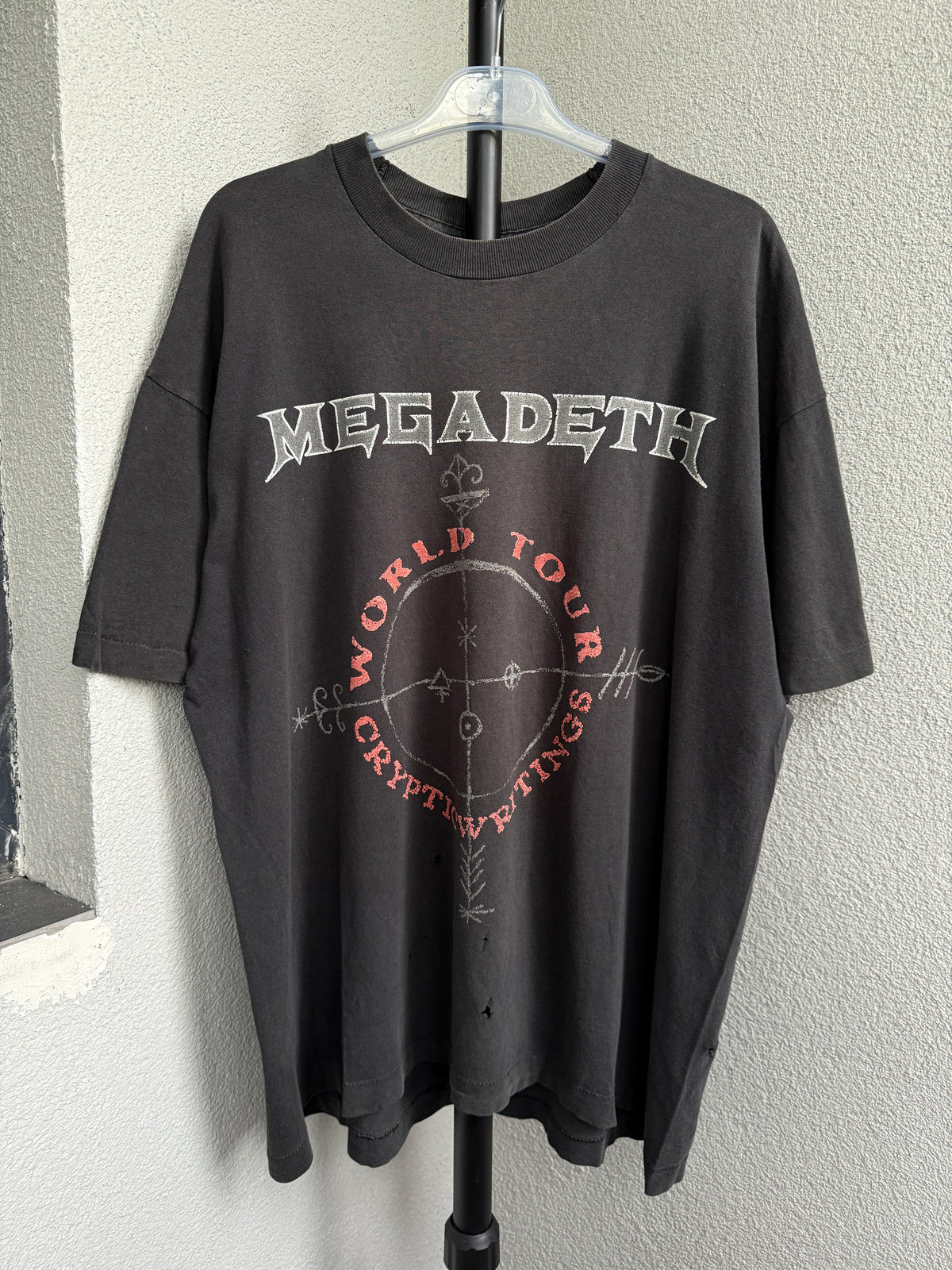 Vintage 1997 Megadeth Cryptic Writings Rock Band T-shirt