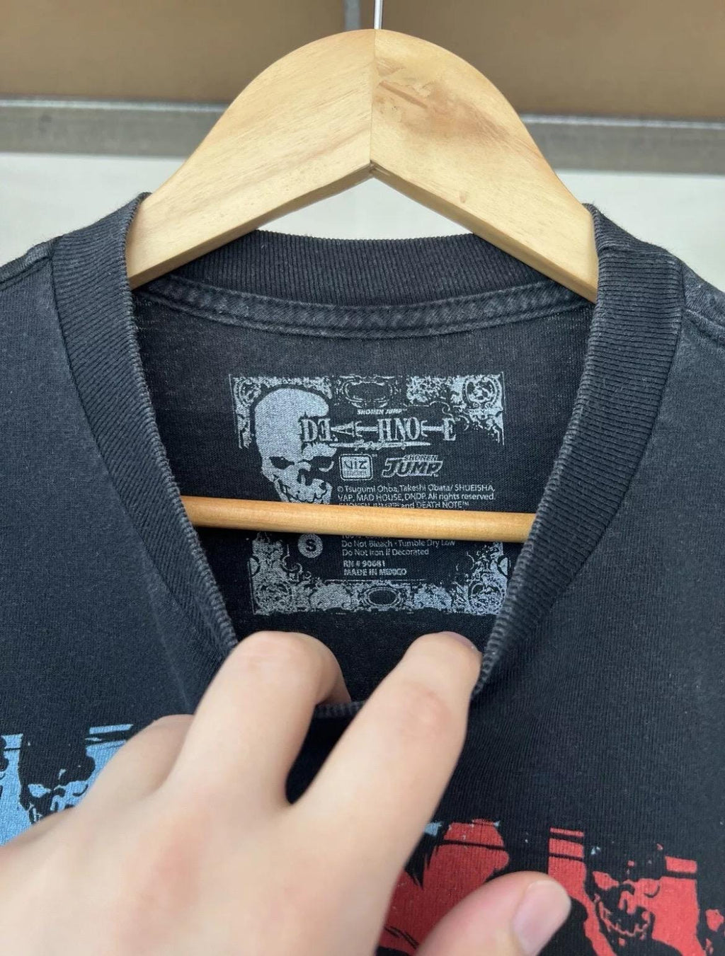 Vintage 2000s Death Note Light Yagami & L Anime T-Shirt