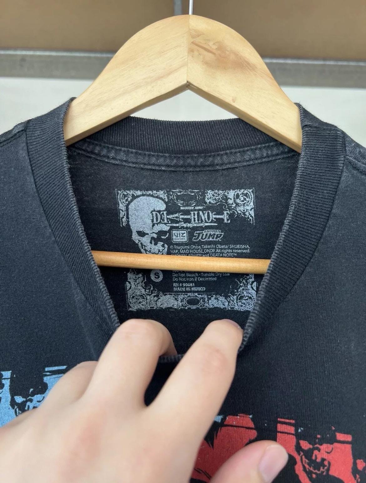 Vintage 2000s Death Note Light Yagami & L Anime T-Shirt