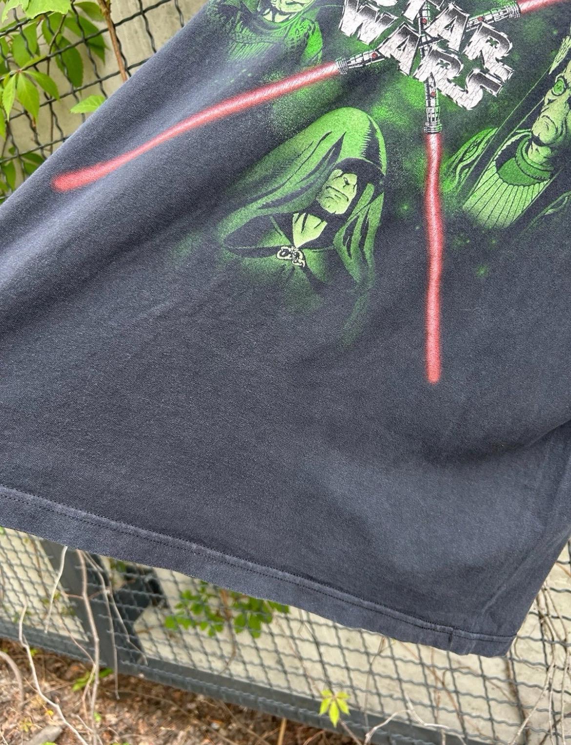 Vintage 90s Star Wars Episode One Glow in the Dark T-Shirt