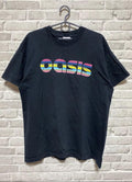 Vintage 90s Oasis Box Logo Britpop T-Shirt