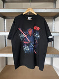 Vintage 90s Star Wars Darth Maul Episode 1 Movie Tshirt