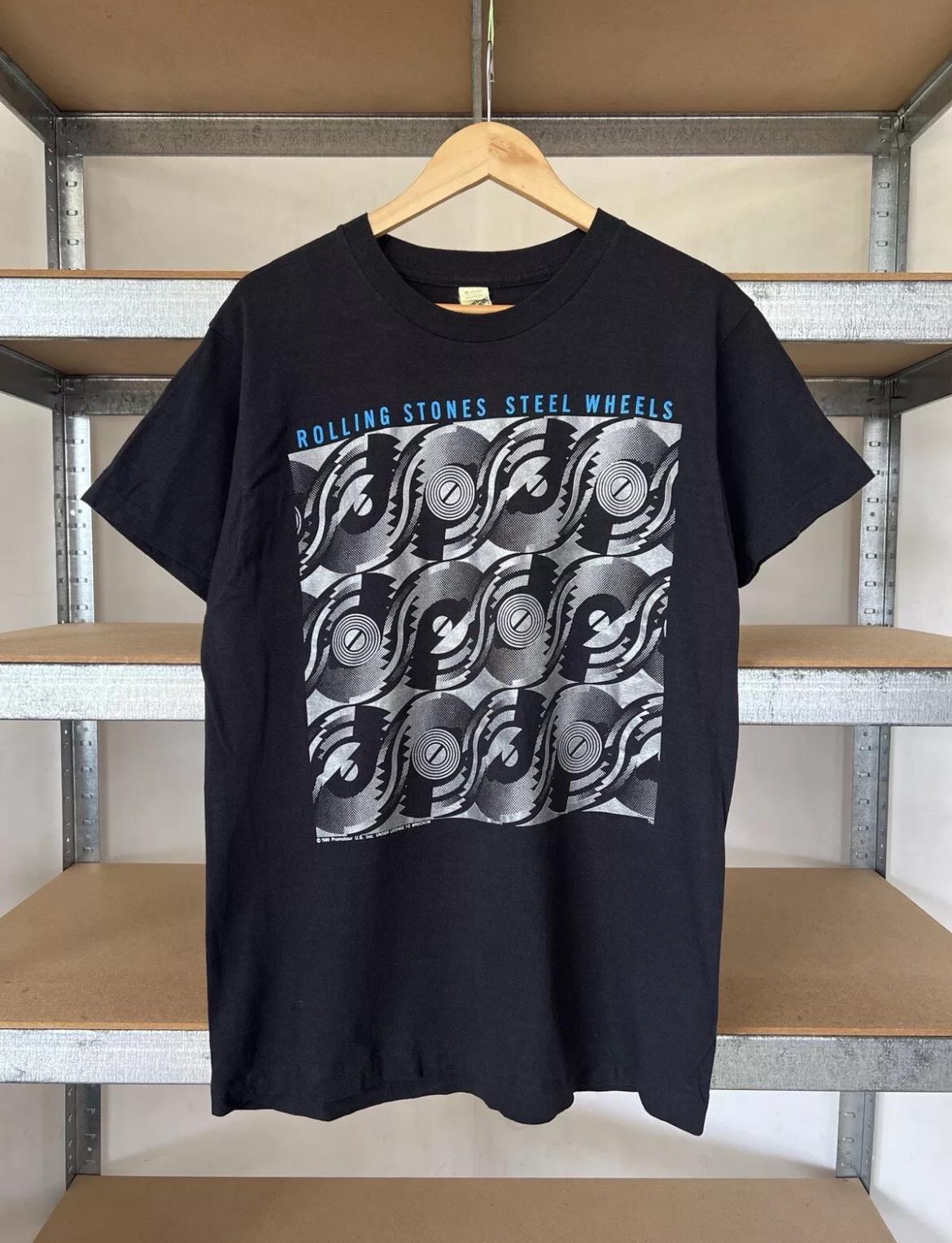 Vintage The Rolling Stones 1989 Rock Band Tour T-shirt Size XL