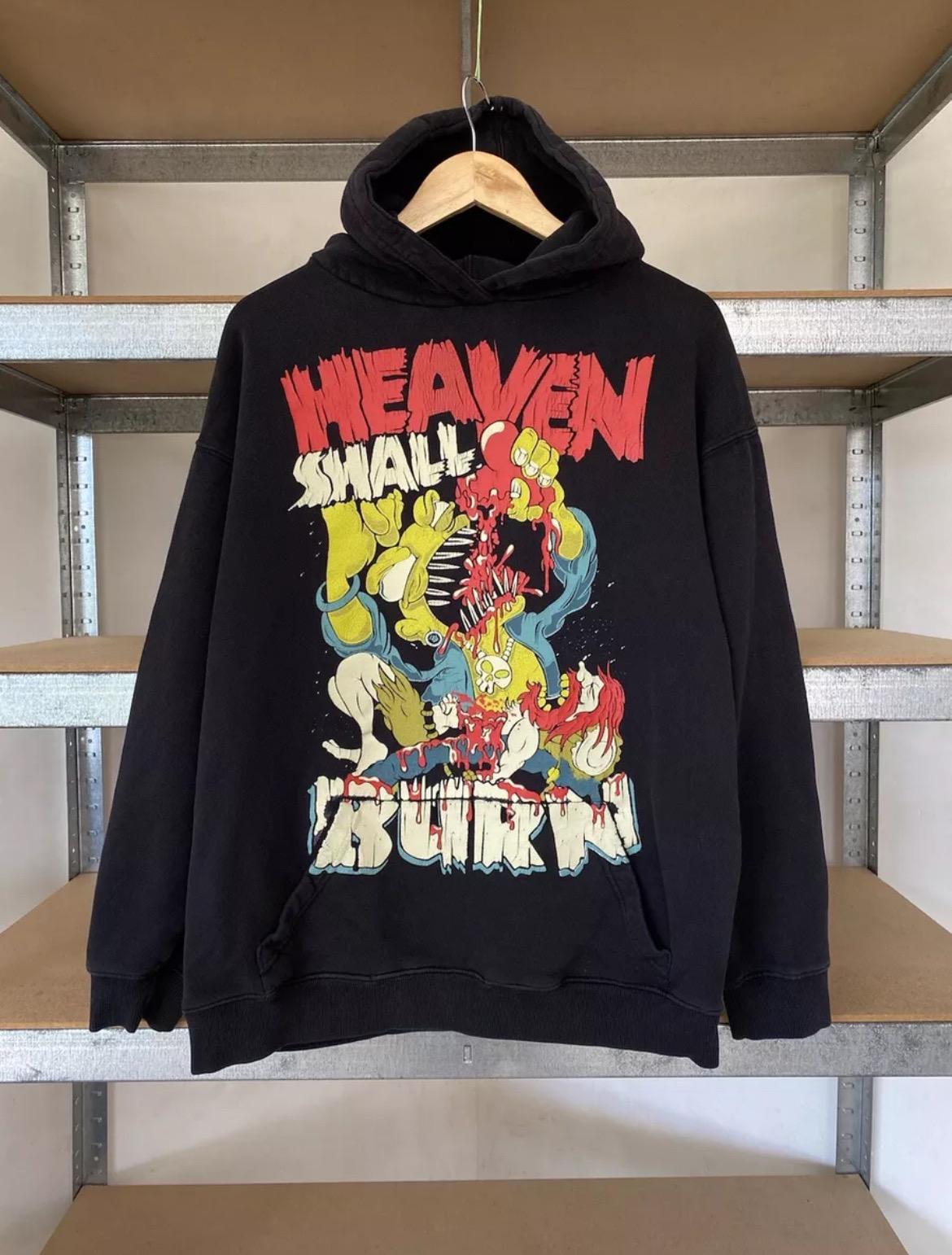 Heaven Shall Burn Vintage 2000s Rock Band Hoodie