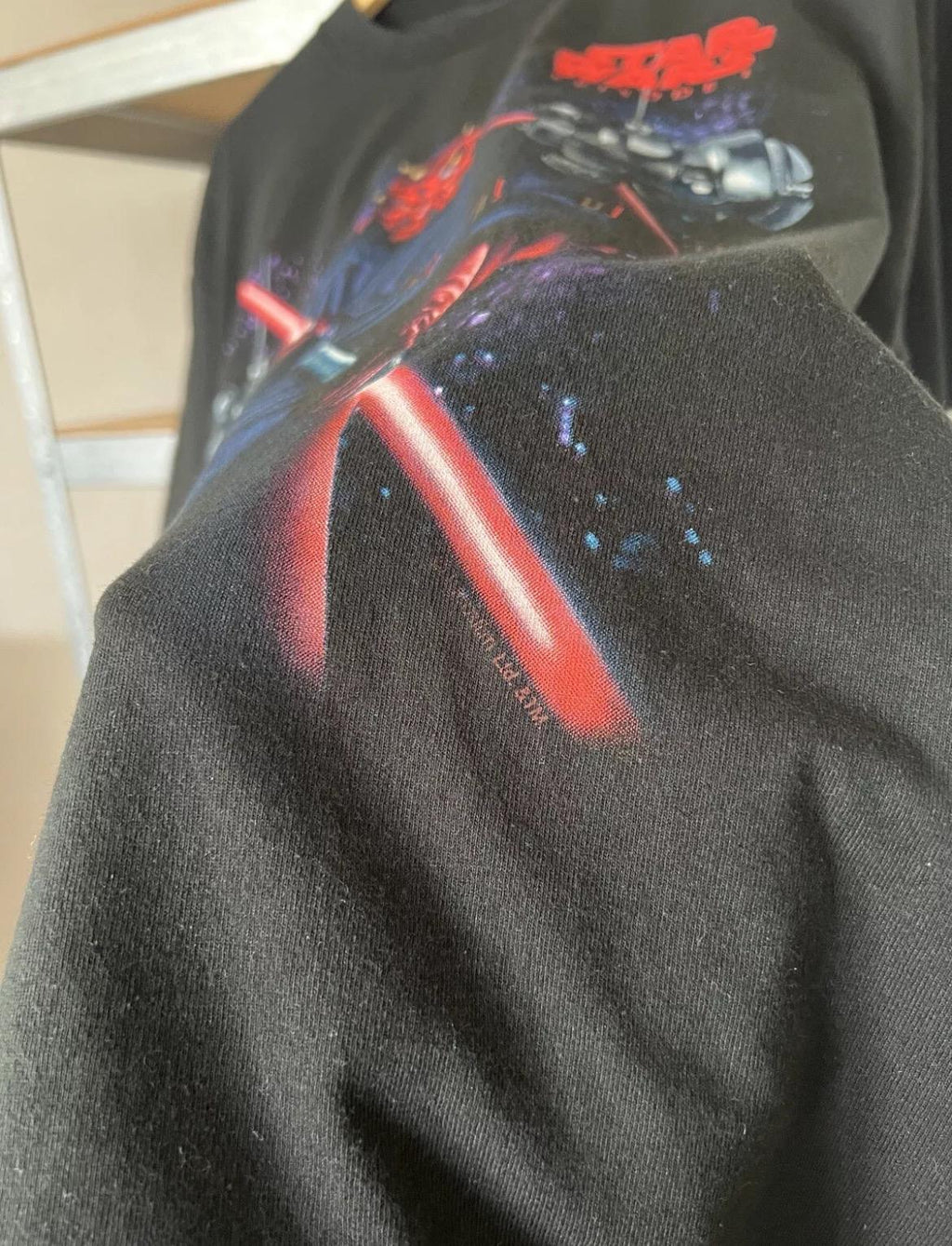 Vintage 90s Star Wars Darth Maul Episode 1 Movie Tshirt