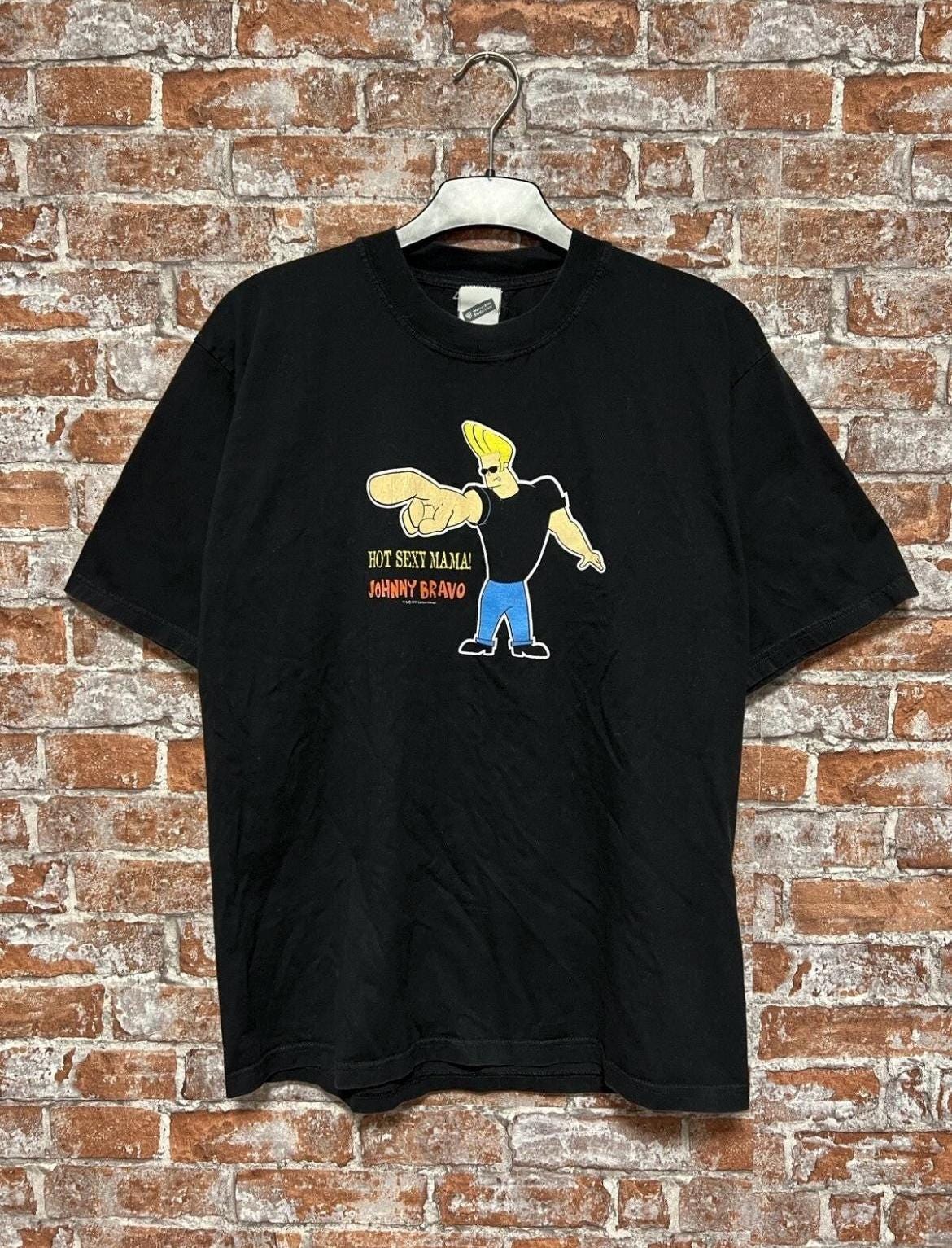 Vintage 1999 Johnny Bravo  Rare Cartoon Network Tshirt