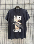 Vintage 1989 Tour Alice Cooper Rock Band T-shirt