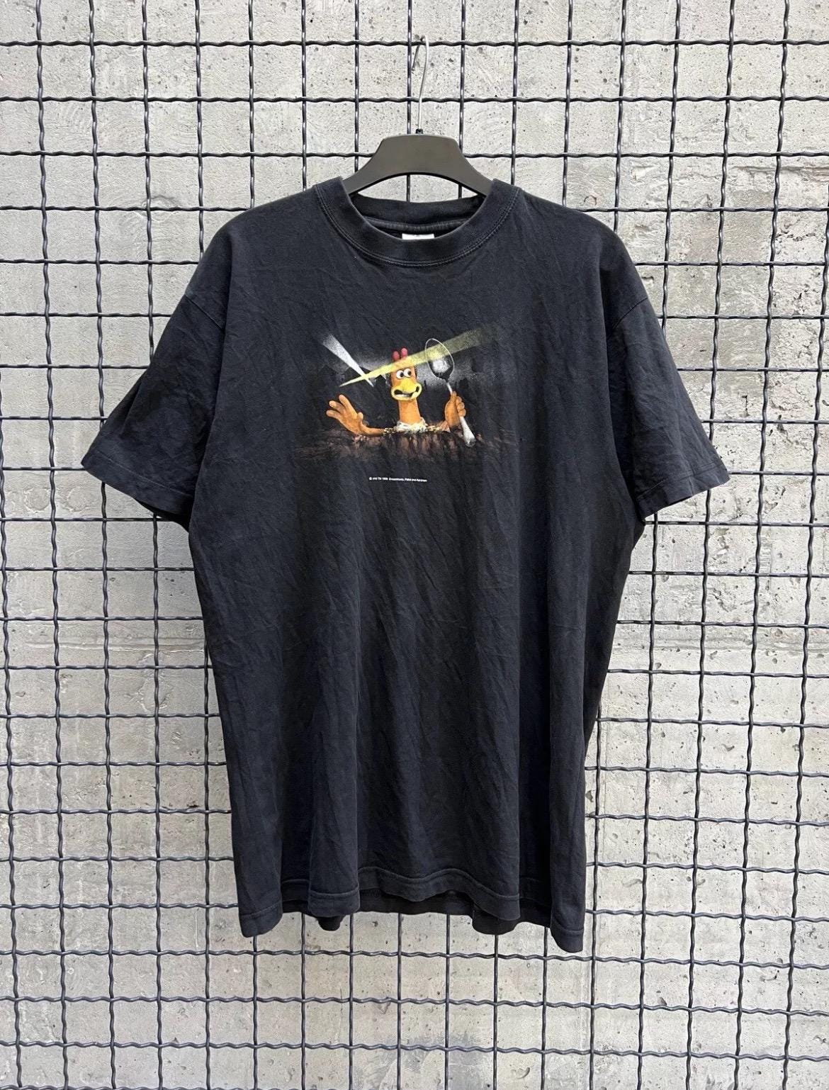 Vintage 1999 Chicken Run Cartoon Tshirt