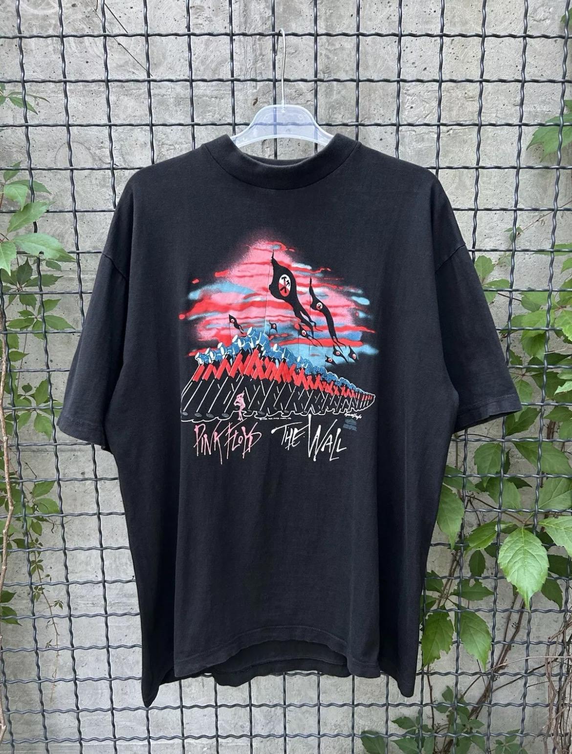 Vintage 1982 Pink Floyd The Wall Rock Band T-shirt Size L