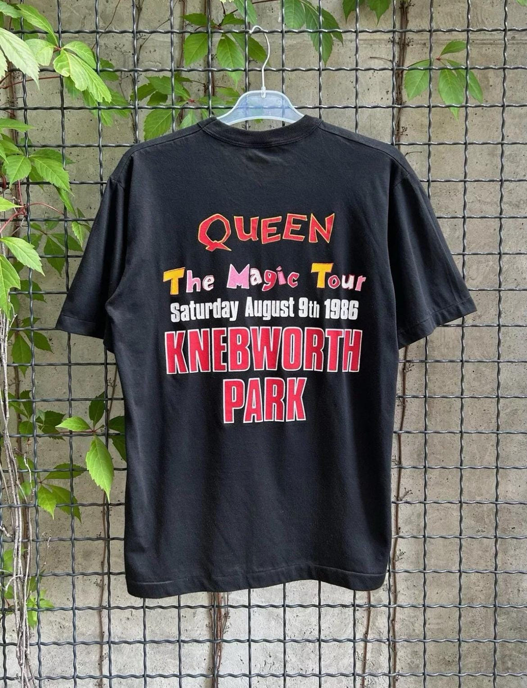 Vintage 1986 Queen A Kind Of Magic The Magic Tour T-shirt