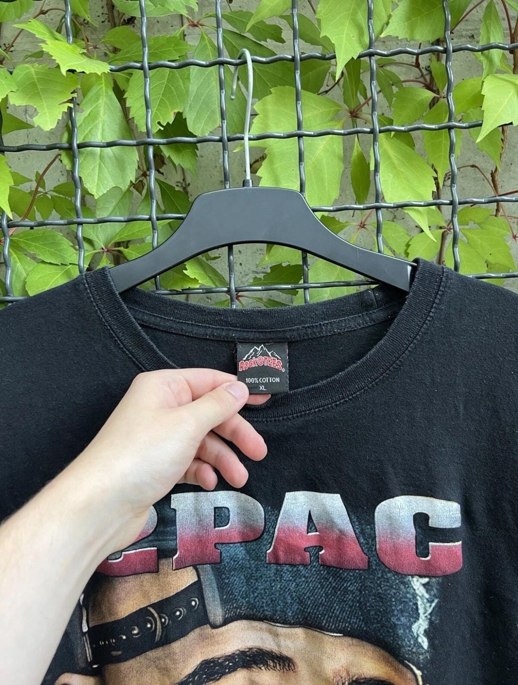 Vintage 1971-1996 2Pac Memorial Rap Tshirt