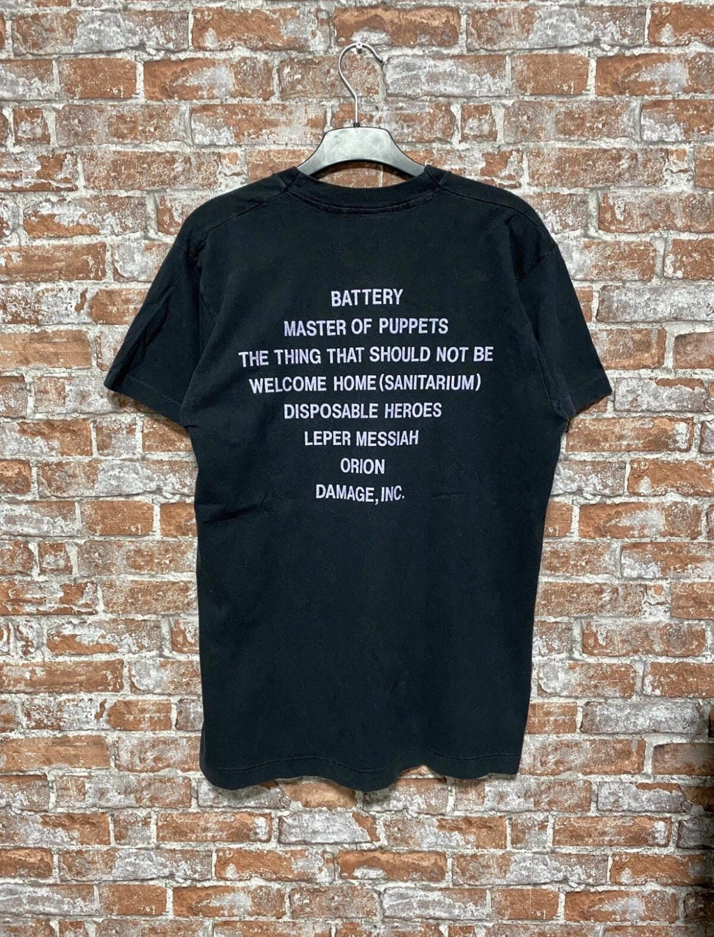 Vintage 1987 Metallica Muster of Puppets T Shirt