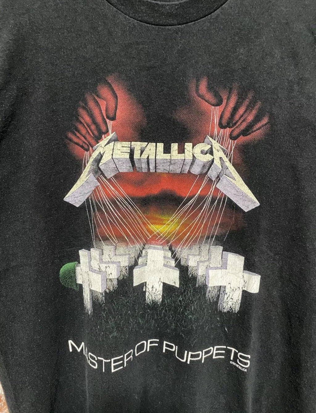 Vintage 1987 Metallica Muster of Puppets T Shirt