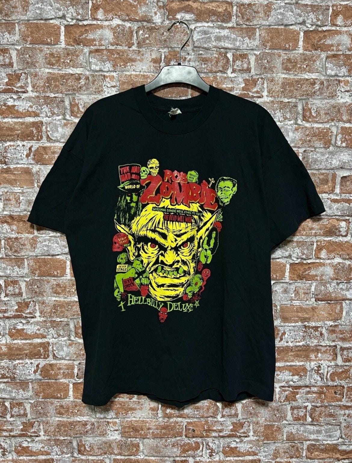 Vintage 90s Rob Zombie Rock Band T-shirt