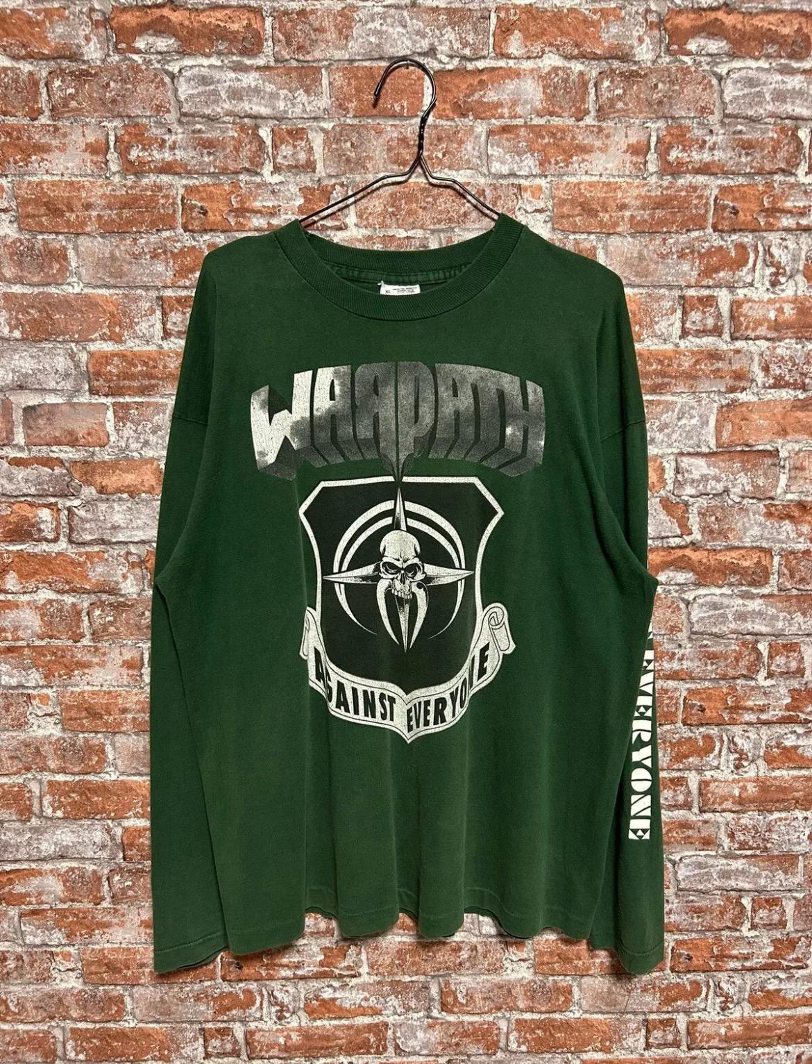 Vintage 1994 Warpath Tour Rock Band Long Sleeve Shirt Size XL