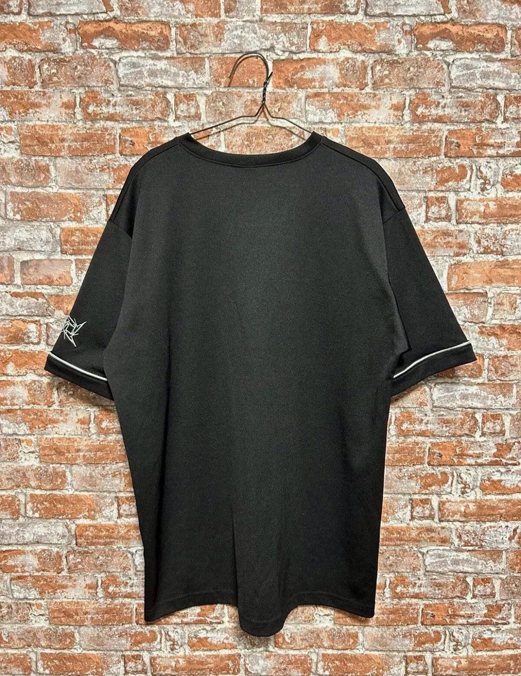 Vintage 90s Metallica Embroidered Logo Giant Jersey T-shirt Size XL
