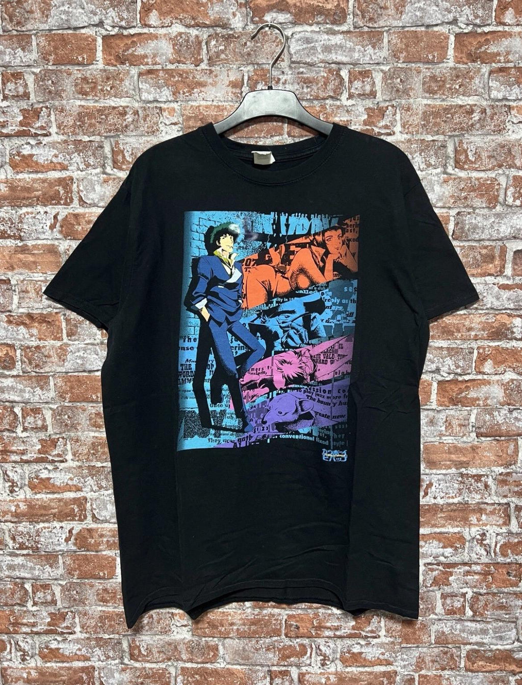 Vintage 00s Cowboy Bebop Anime Cartoon Tshirt