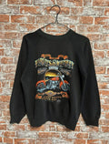 Vintage 1985 Harley Davidson Biker Sweatshirt 80s Size M
