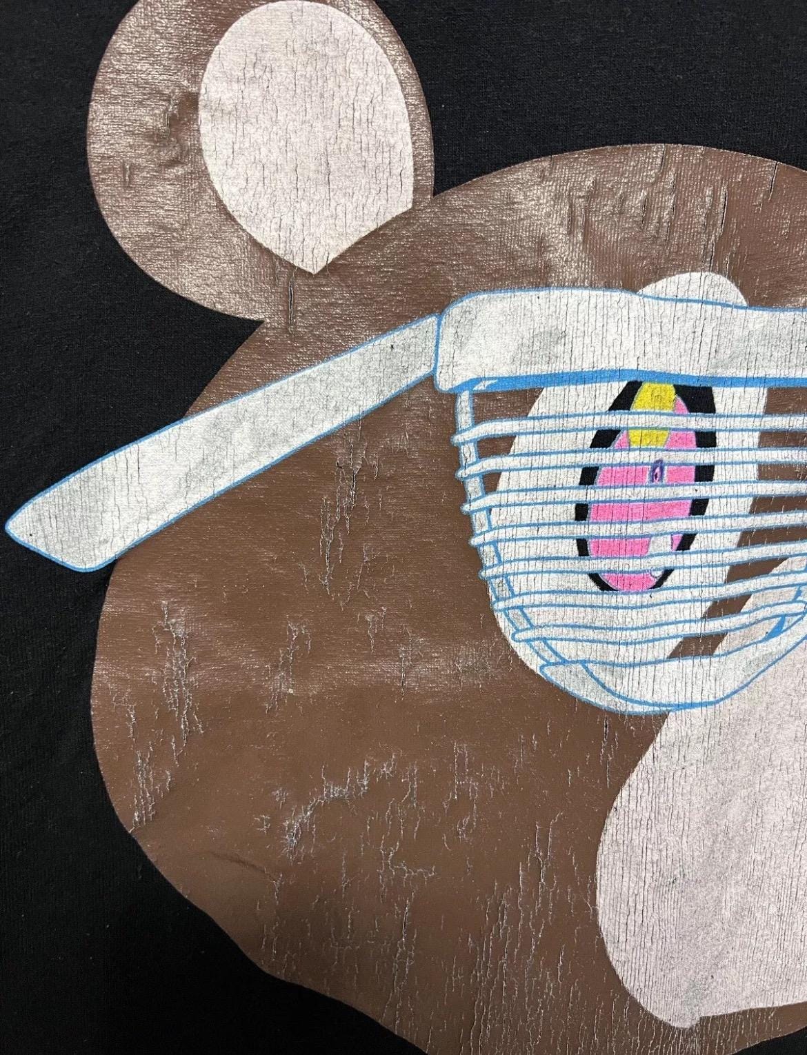 Vintage 2007 Kanye West Takashi Murakami Rap Tour Tshirt
