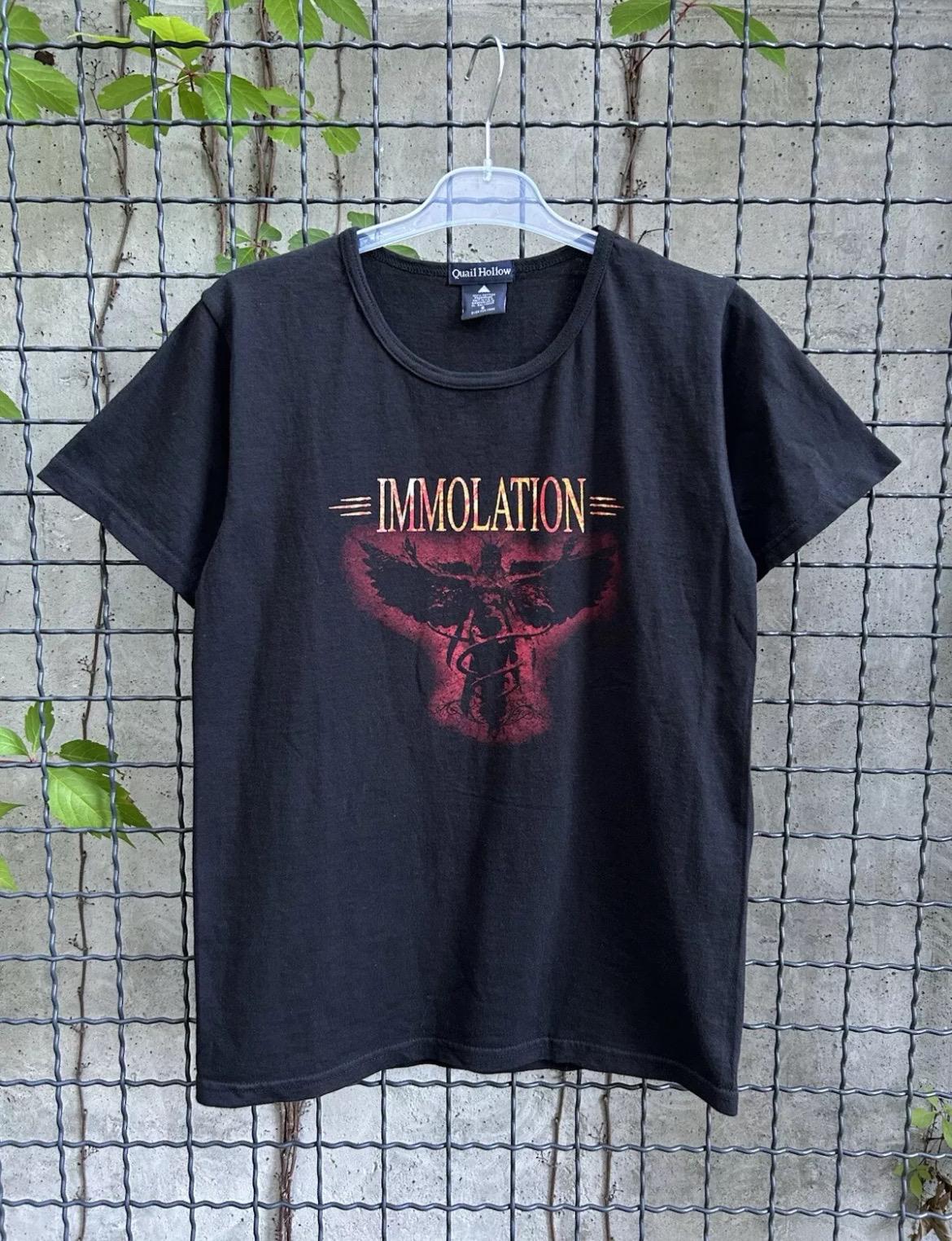 Vintage 2000s Immolation Death Metal Band T-shirt Size S