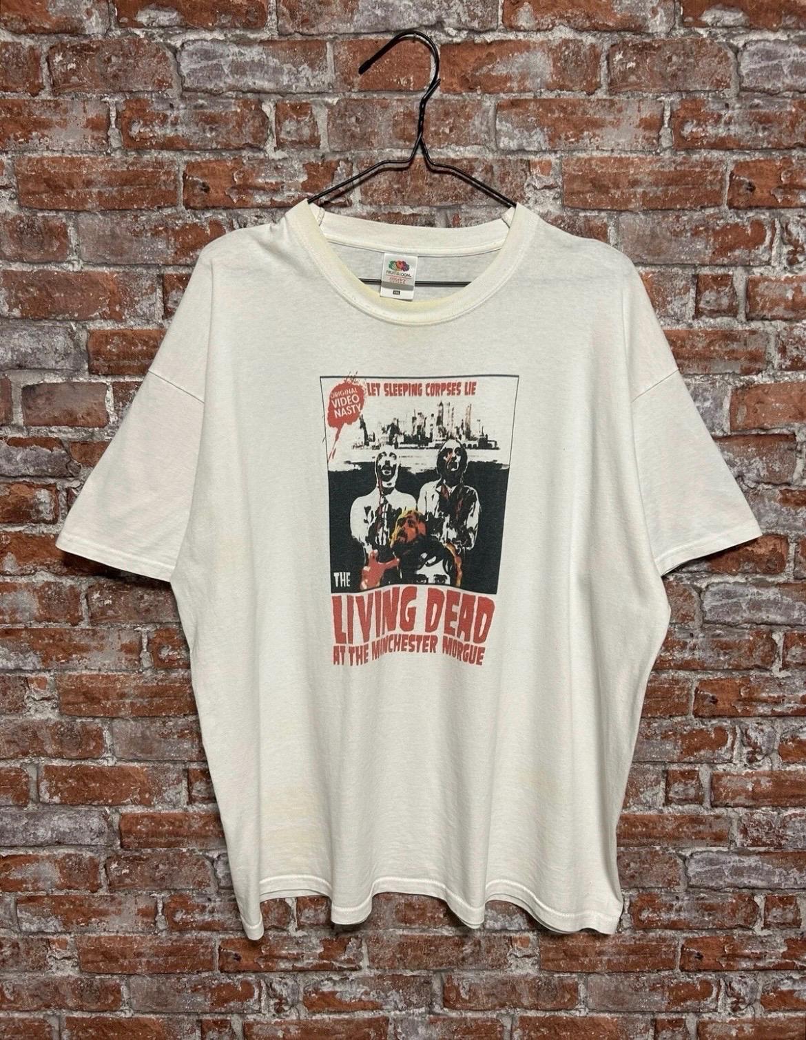 Vintage 70s Let Sleeping Corpses Lie Horror Movie Living Dead T-shirt Size 2XL
