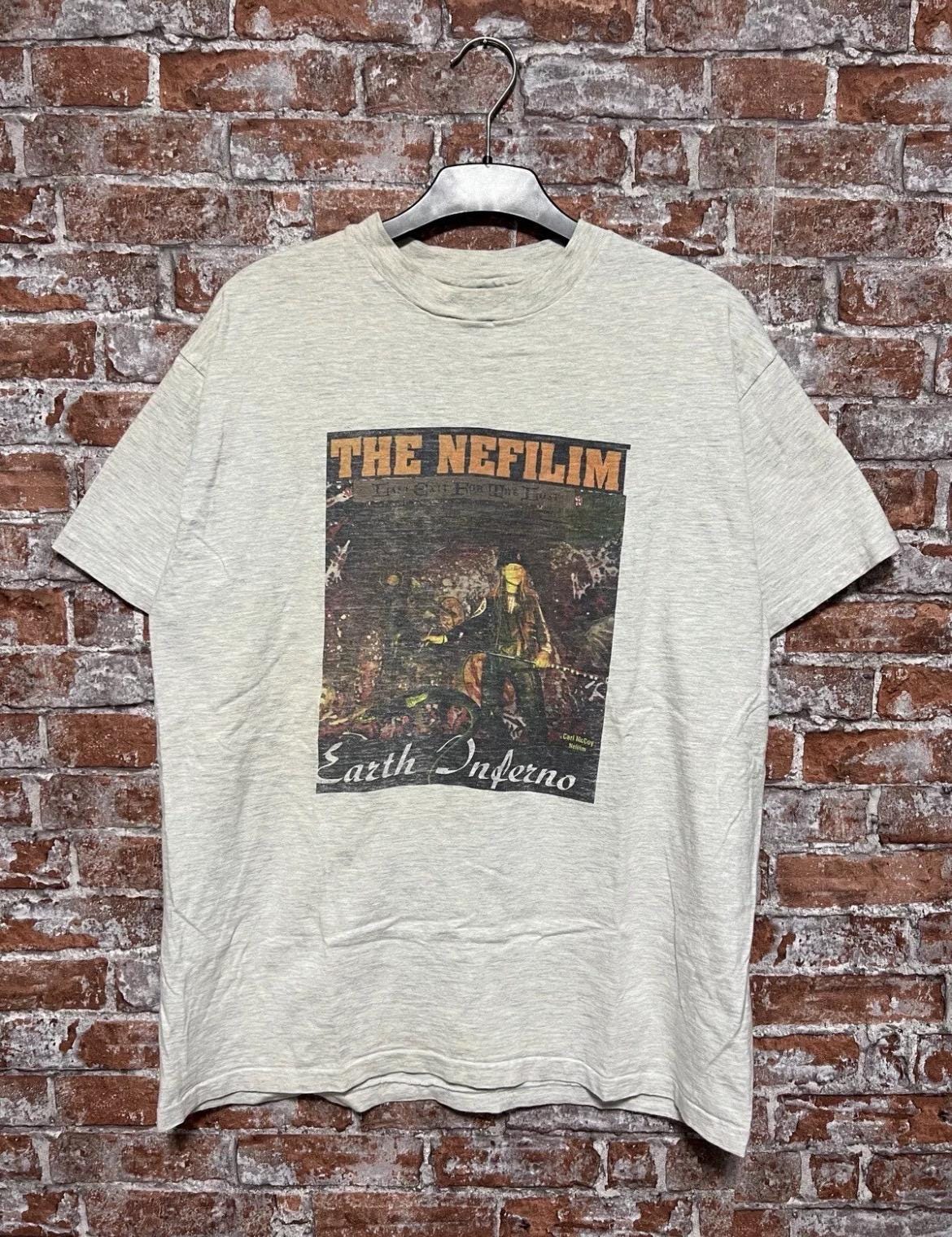 Vintage 90s The Nefilim Rock Band T-shirt For Her Light