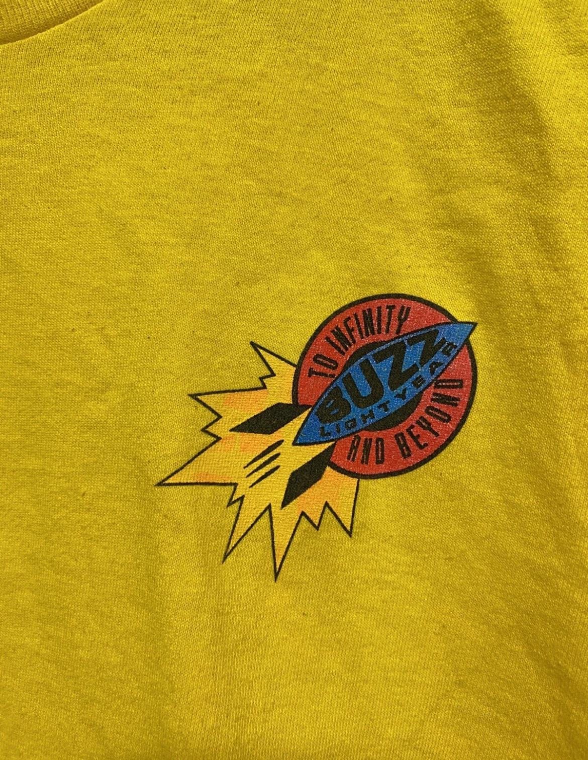 Vintage 90s Toy Story Buzz lightyear Cartoon T-shirt