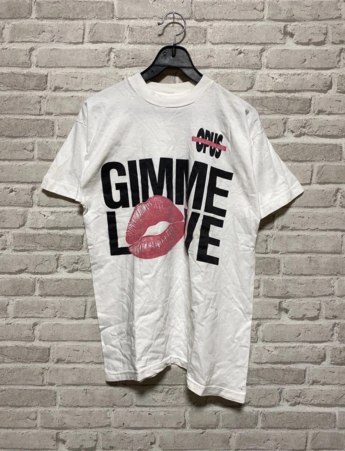 Vintage 90s Opus Gimme Love Walkin’ On Air Rare Rock Band T-shirt Size M