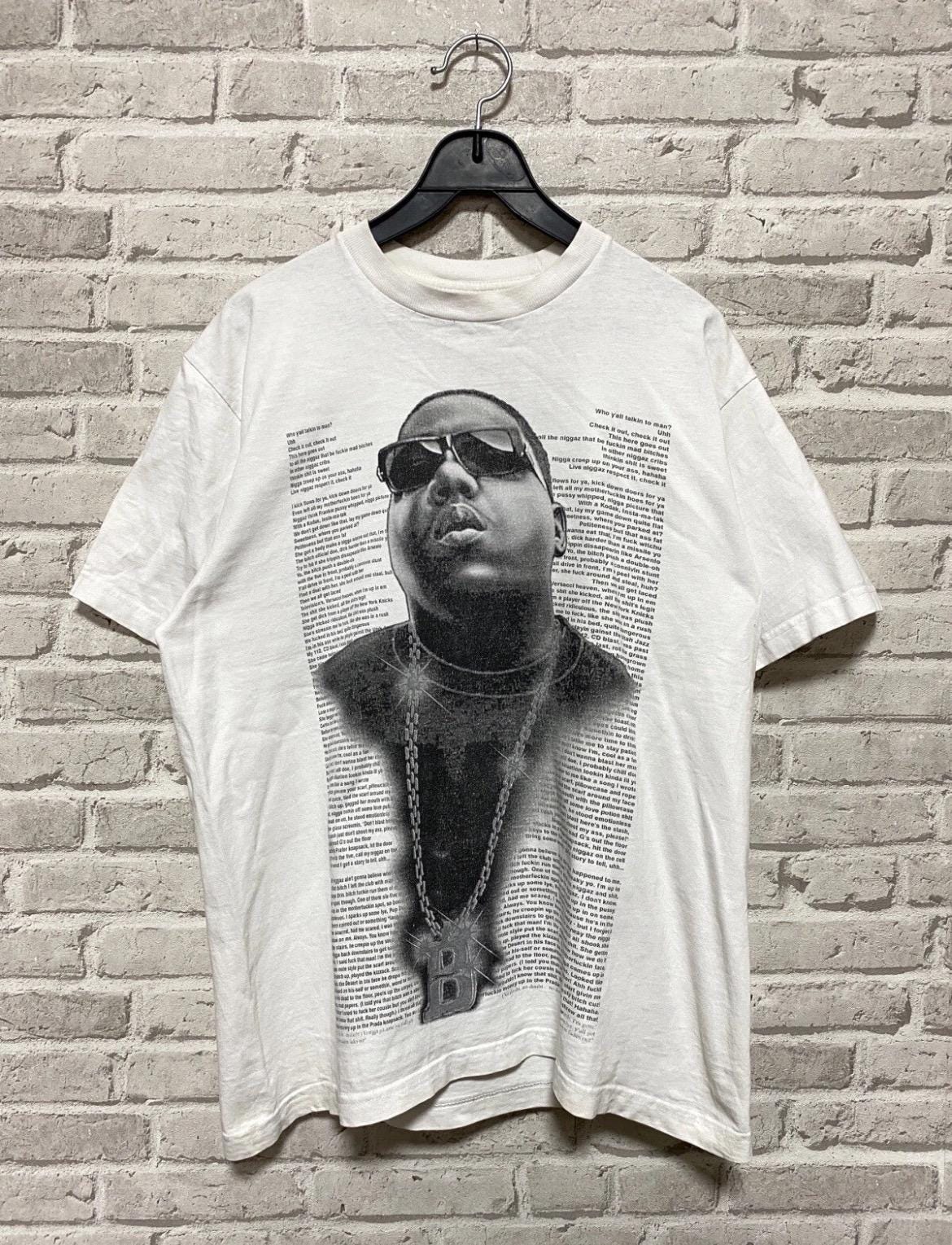Vintage 90s Notorious B.I.G. Rap T-shirt Size L