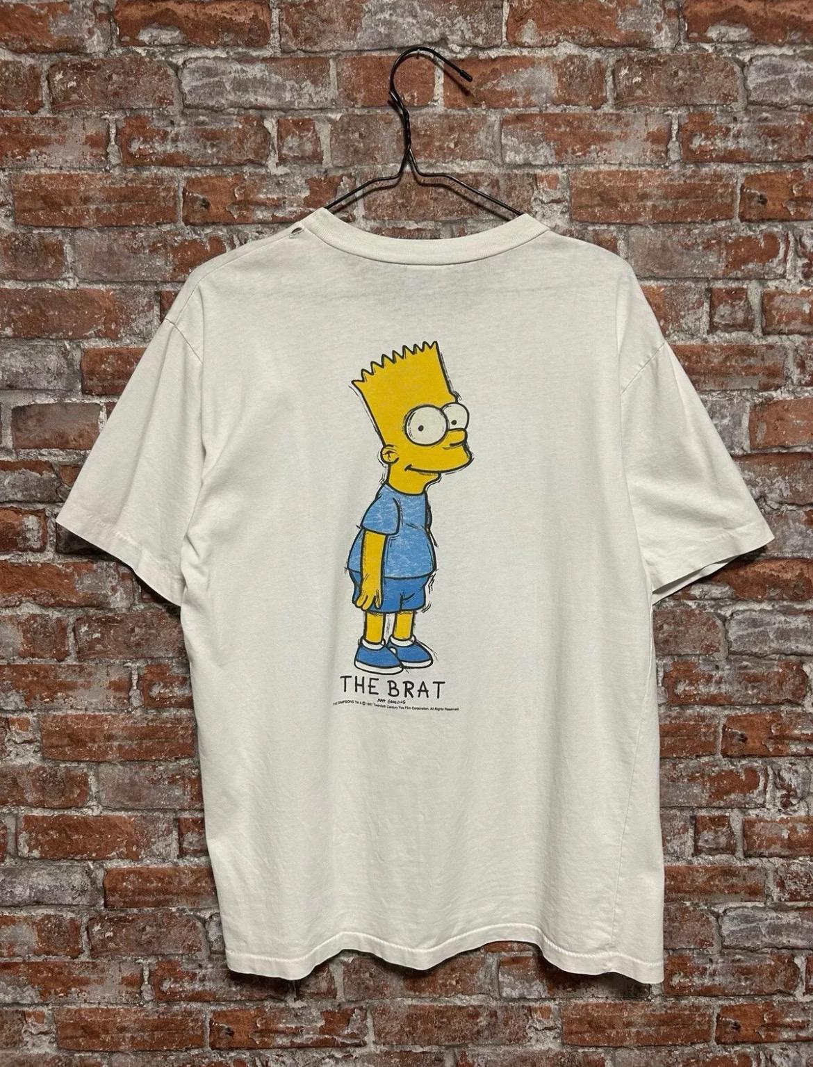 Vintage 1997 The Simpsons Bart Cartoon Movie T-shirt Size L