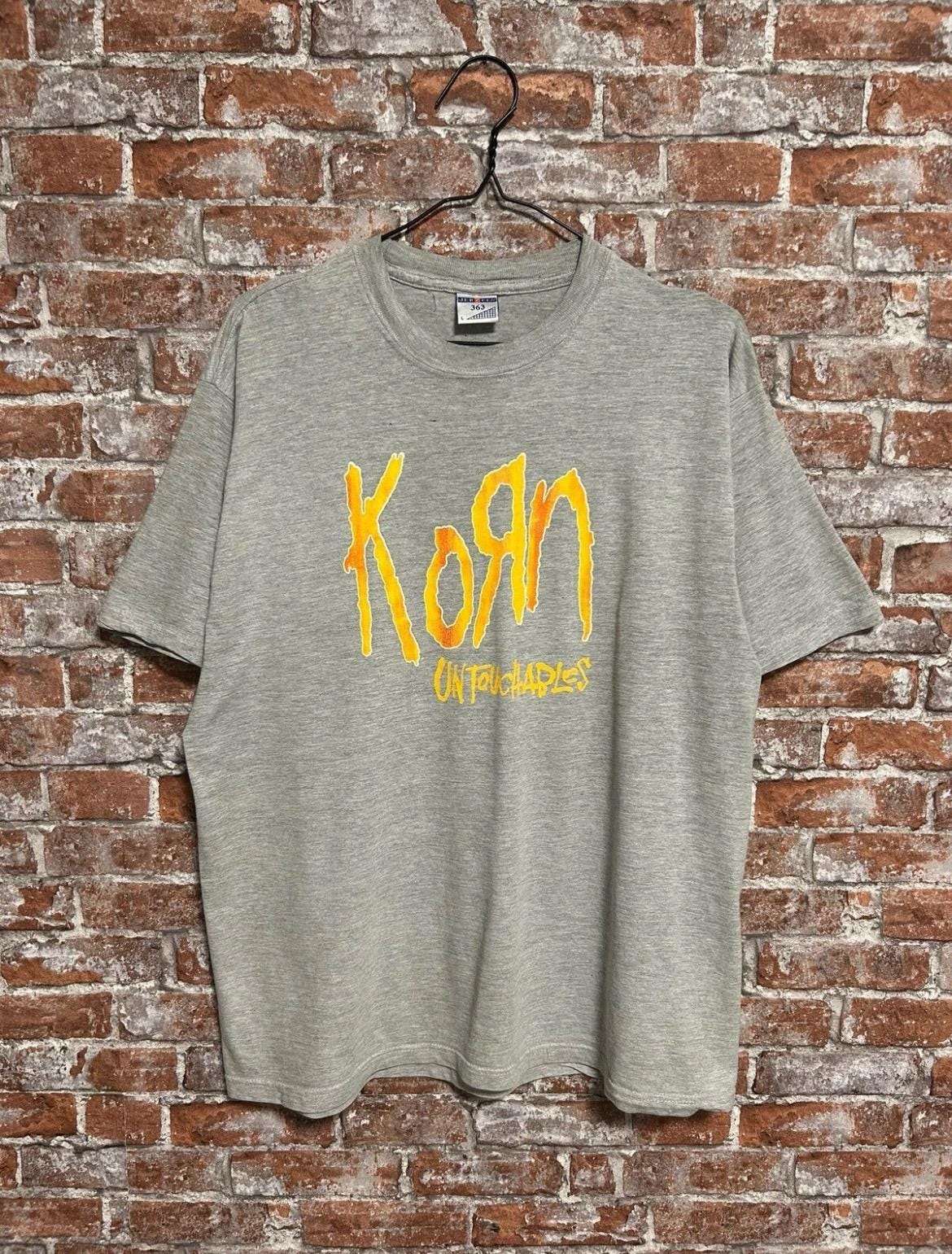 Vintage 2002 Korn Tour Rock Band T-shirt Size L