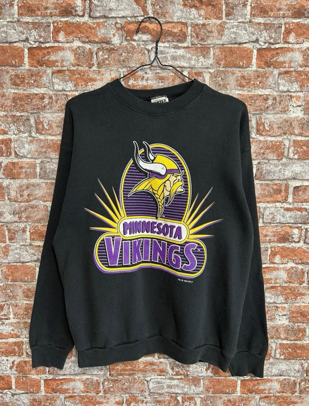 Vintage 1996 Minnesota Vikings NFL Football Sweatshirt Size L