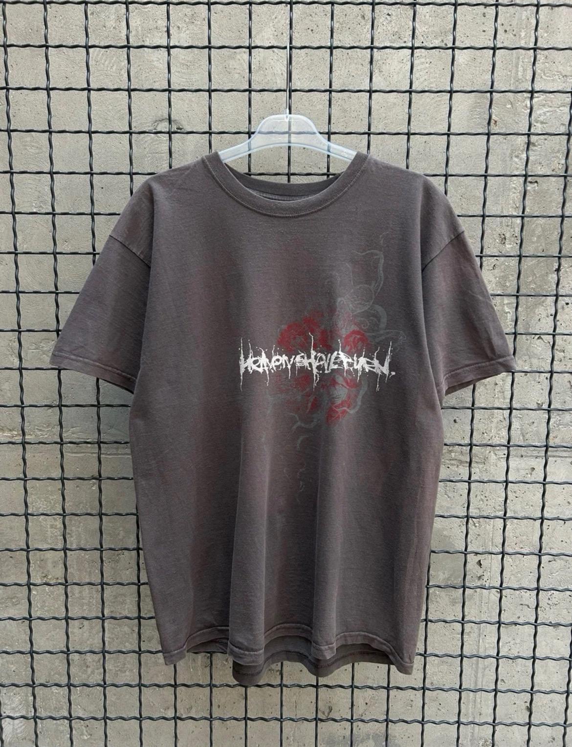Vintage 2000s Heaven Shall Burn Rock Band T-shirt Size L
