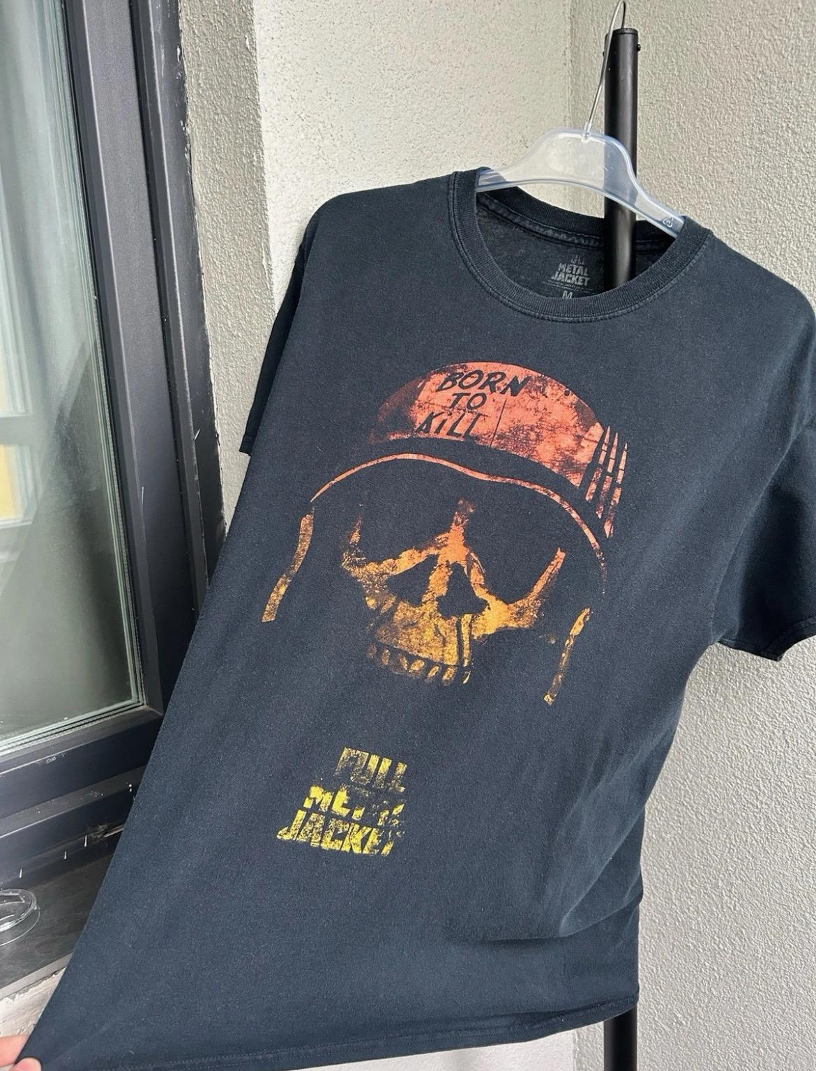 Vintage 2000s Full Metal Jacket Stanley Kubrick Movie T-shirt Size M