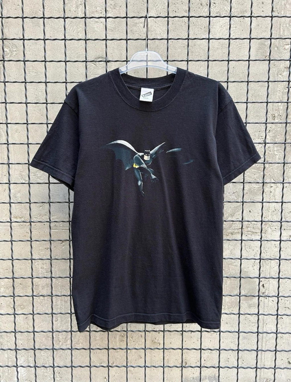 Vintage 2000s Batman Cartoon Warner Bros Movie T-shirt Size S