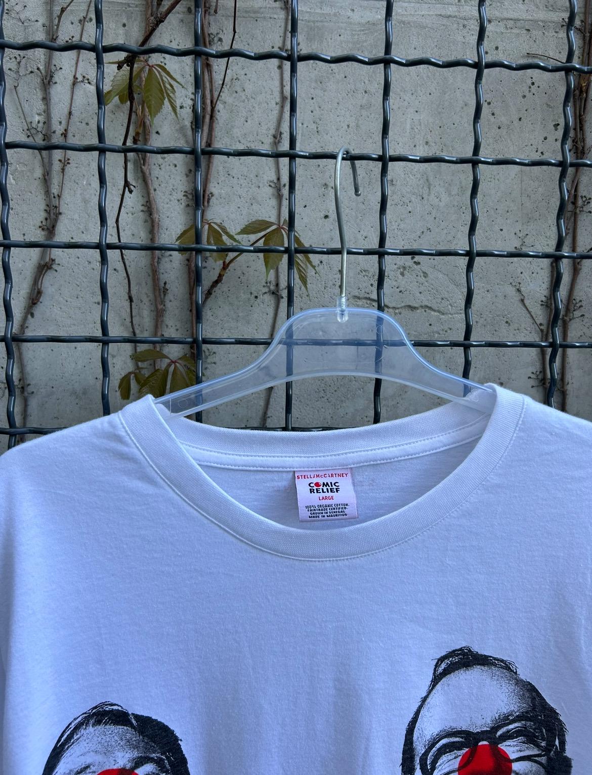 Vintage Comic Relief Stella McCartney David Bailey T-shirt Size L