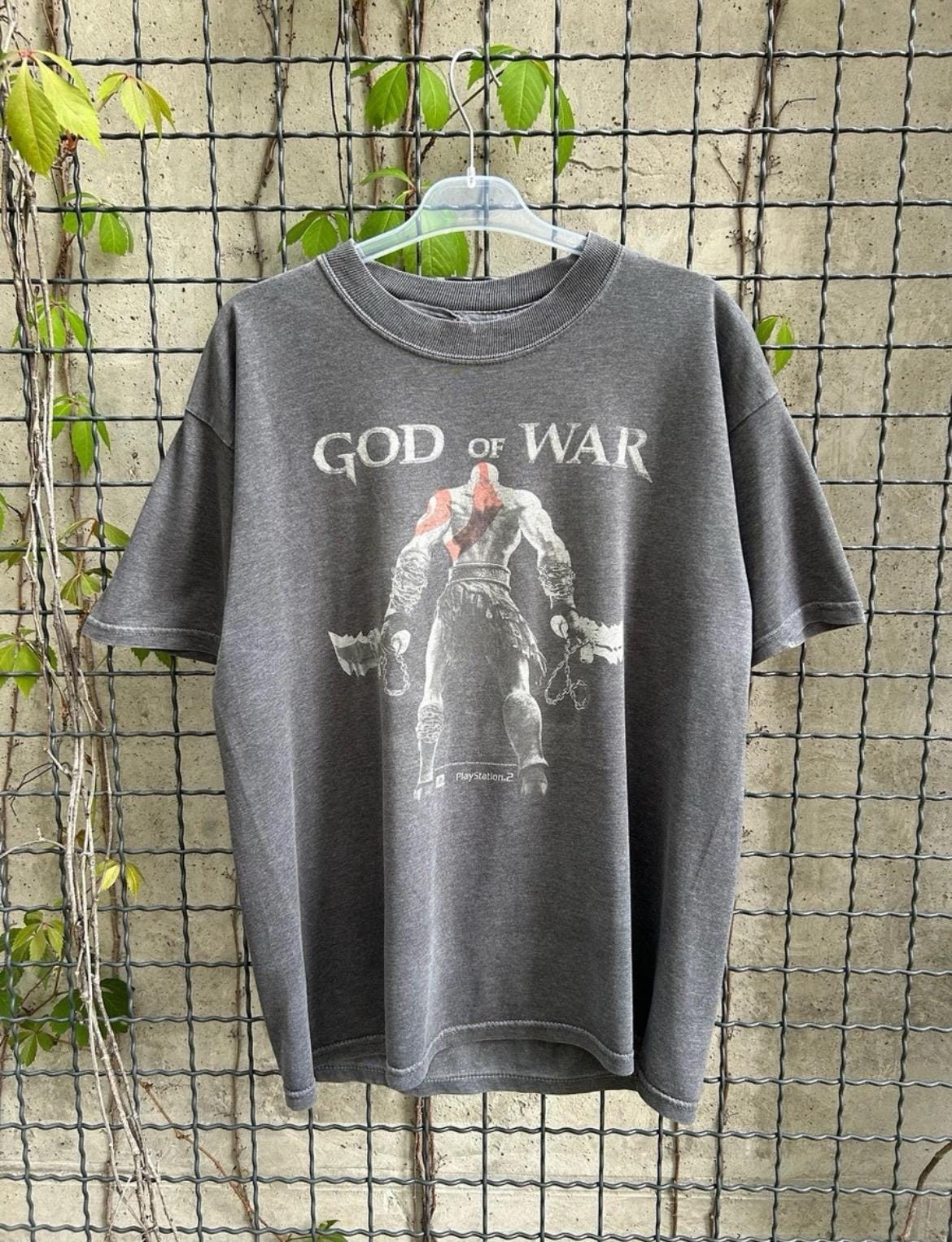 Vintage 2007 God of War Playstation 2 Game Promo T-shirt