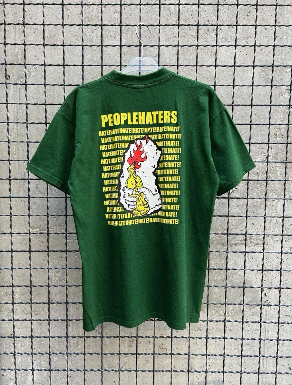 Vintage 90s The People Haters Love to Hate Punk Band T-shirt Size M