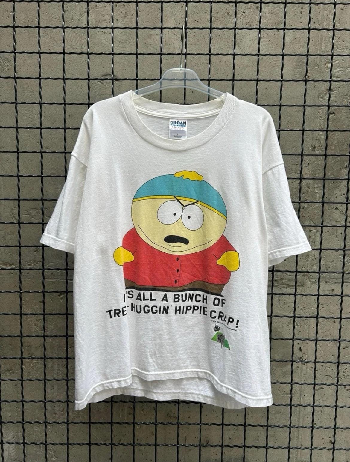 Vintage 1998 South Park Cartoon Movie T-shirt Size L