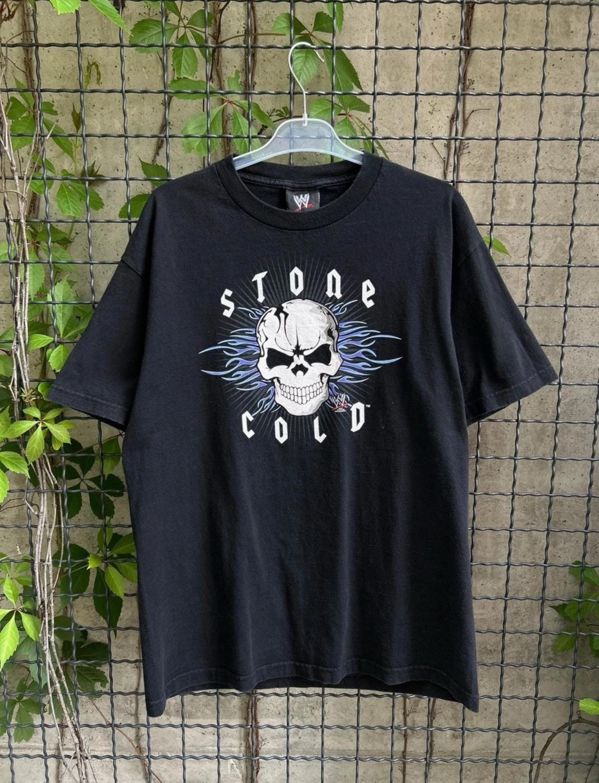 Vintage 2002 Stone Cold WWE Wrestling T-shirt Size L