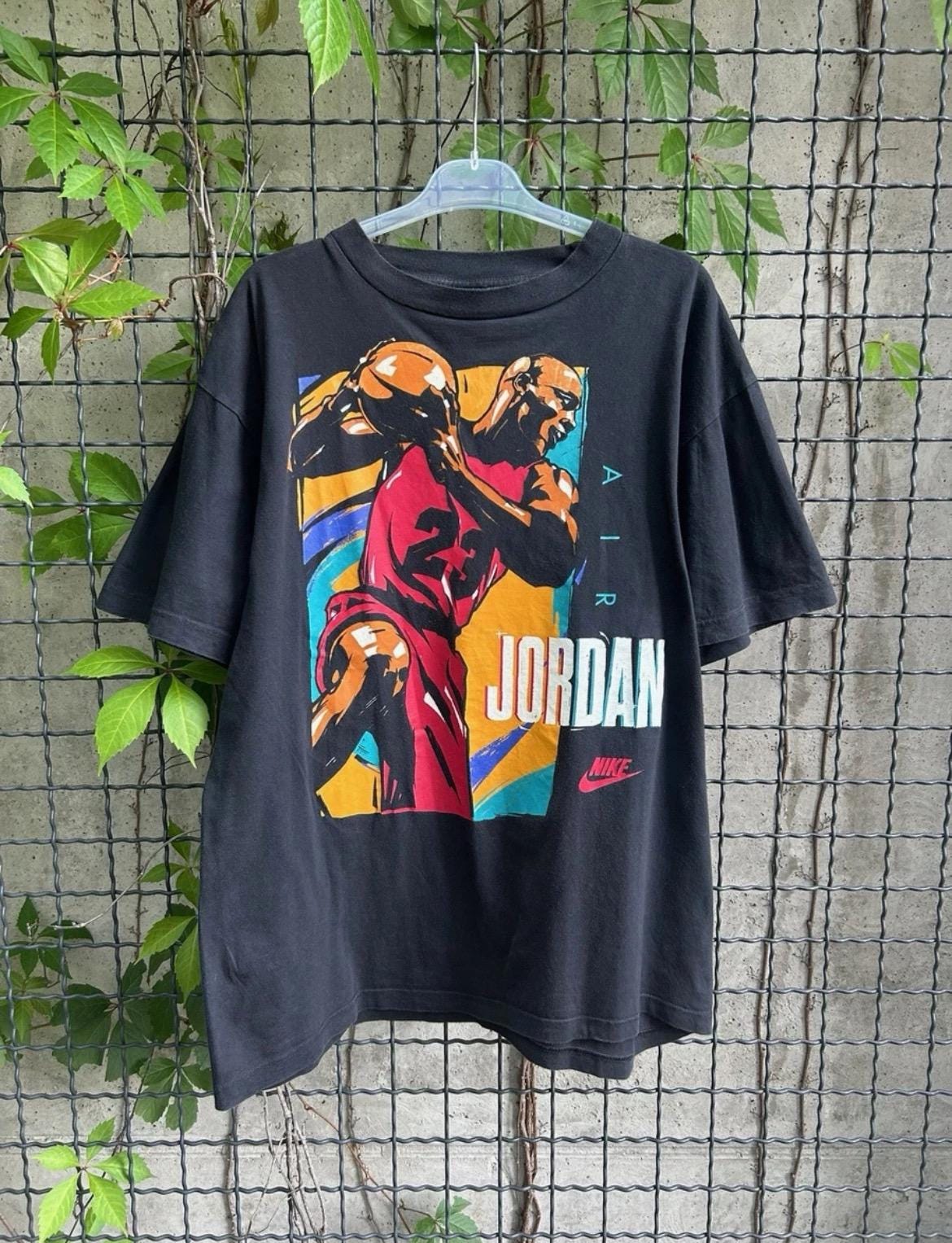 Vintage 90s Nike Air Michael Jordan Streetwear T-shirt Size XL