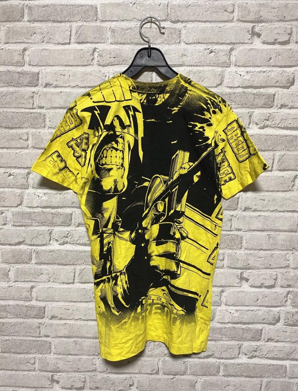 Judge Dredd 1992 Very Rare Vintage All Over Print Movie Comics Tshirt