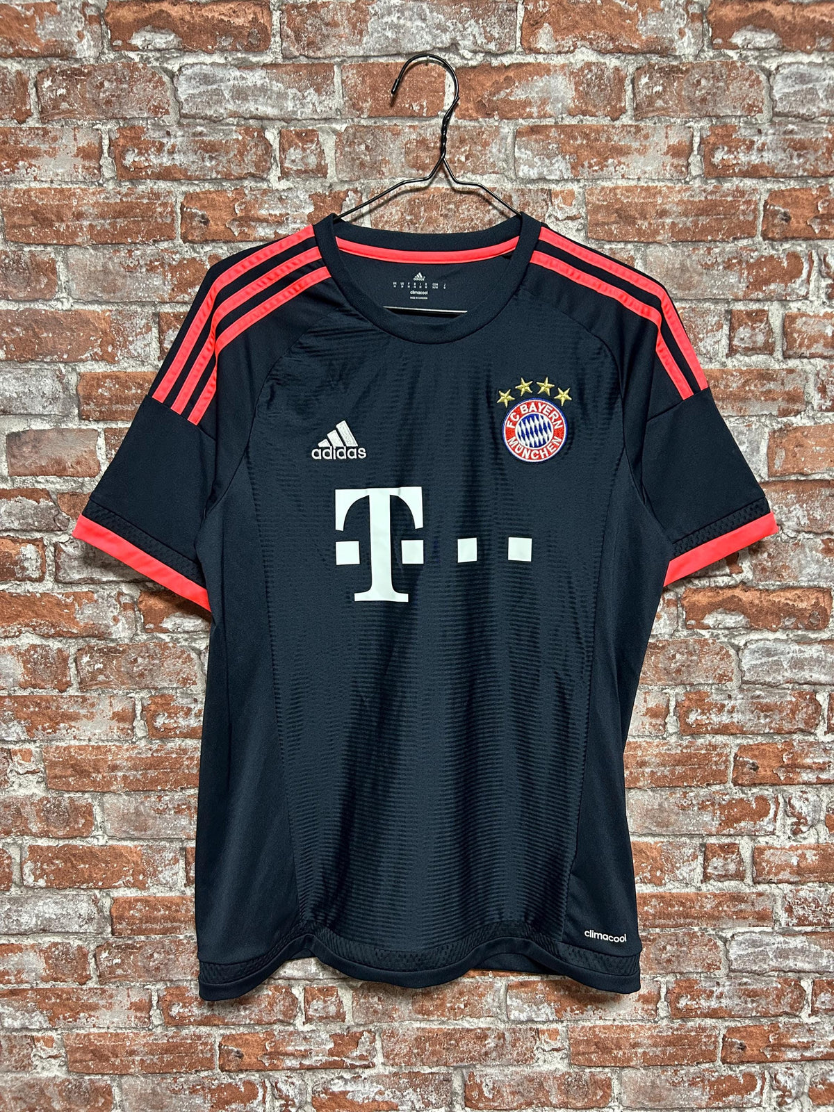 Vintage Bayern Munich 2015 2016 Third Soccer Football Adidas Jersey Shirt Size M
