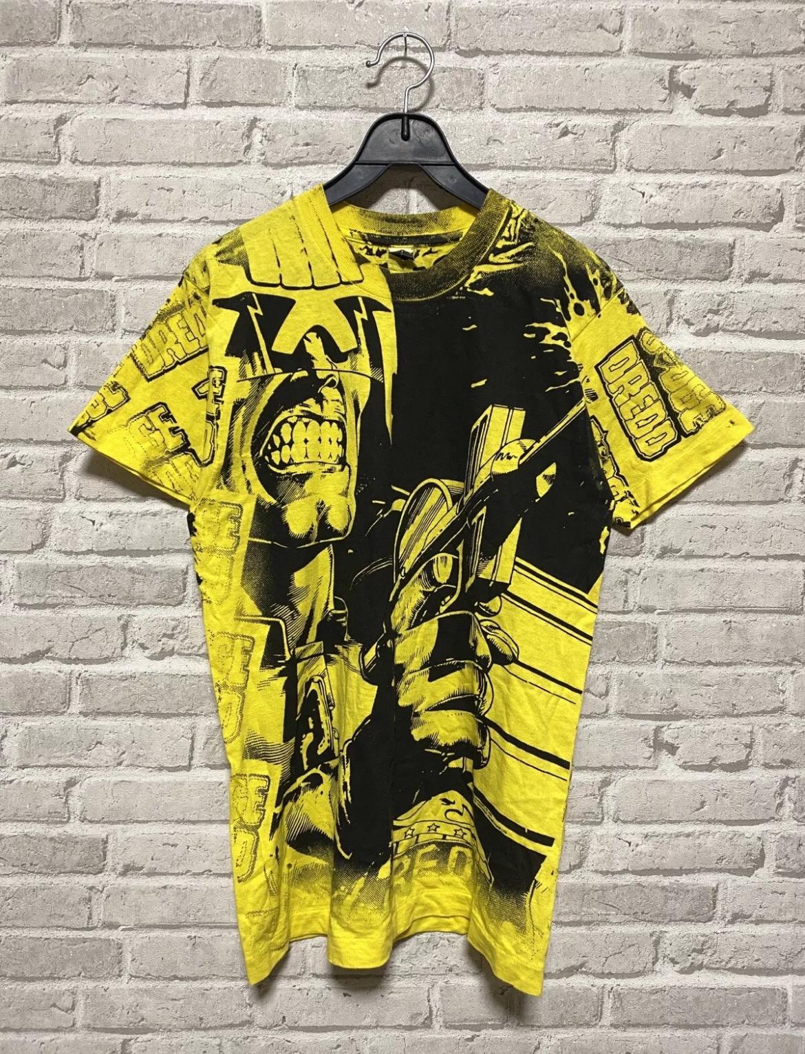 Judge Dredd 1992 Very Rare Vintage All Over Print Movie Comics Tshirt