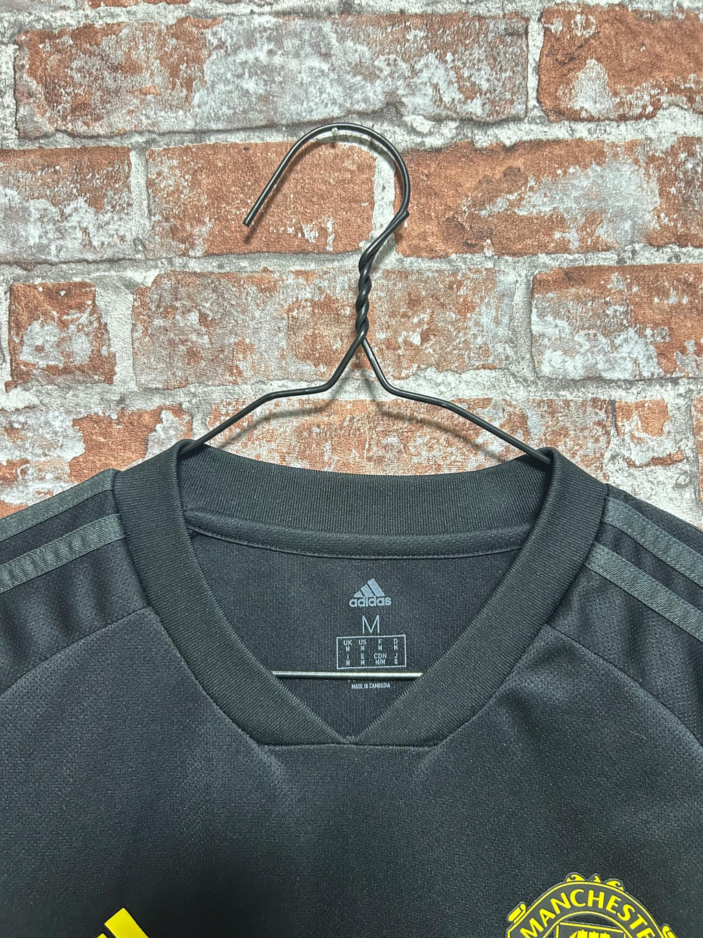 Vintage Manchester United 2019 2020 Adidas Training Football Soccer Jersey Size M