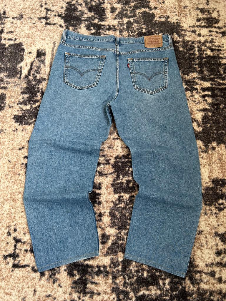 Vintage 90s Levis 504 Denim Jeans Size W38 L30
