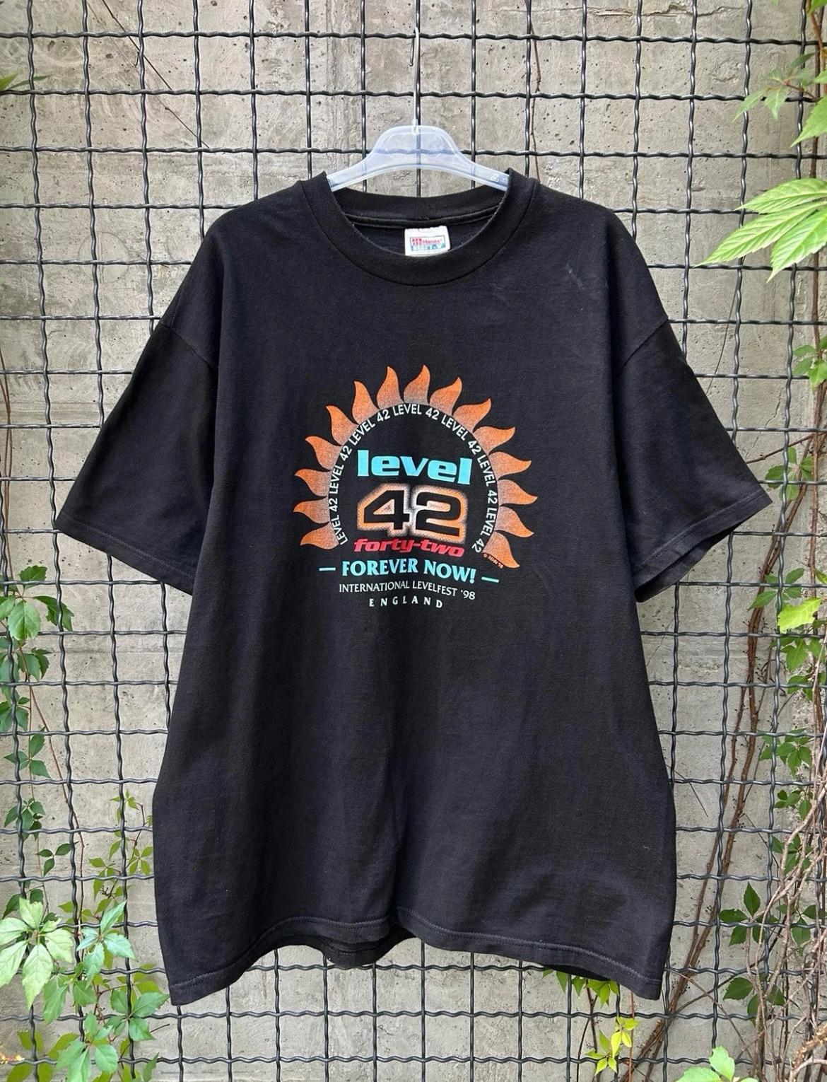 Vintage 1998 Level 42 Rock Band Tour T-shirt Size XL