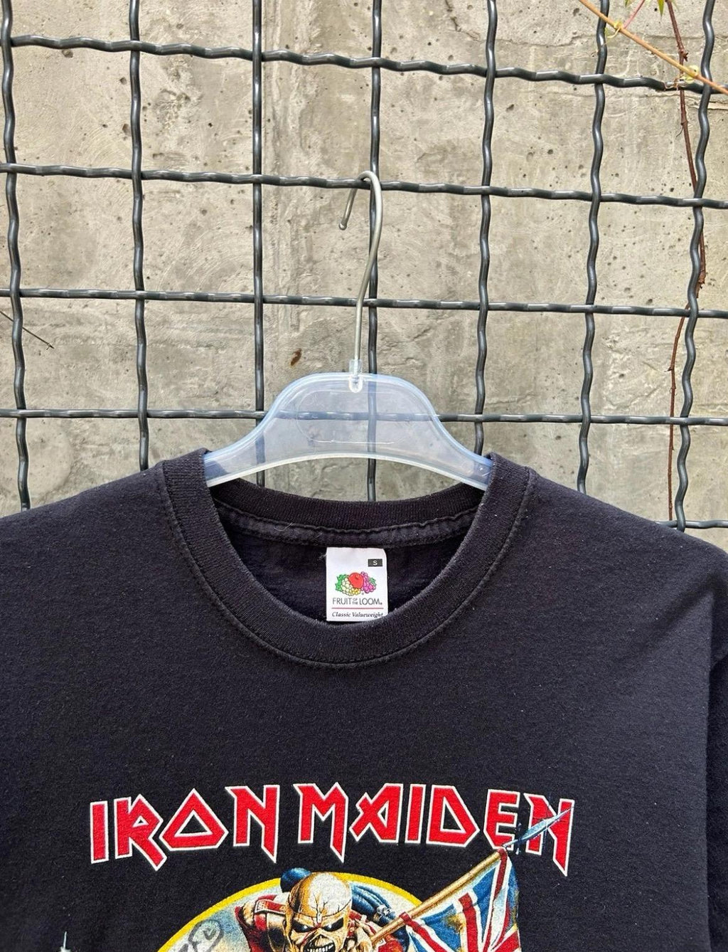 Vintage 2005 Iron Maiden Rock Band Tour T-shirt Size S