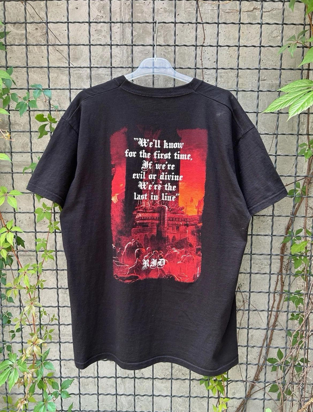 Vintage 2010 Dio The Last in Line Rock Band T-shirt Size XL