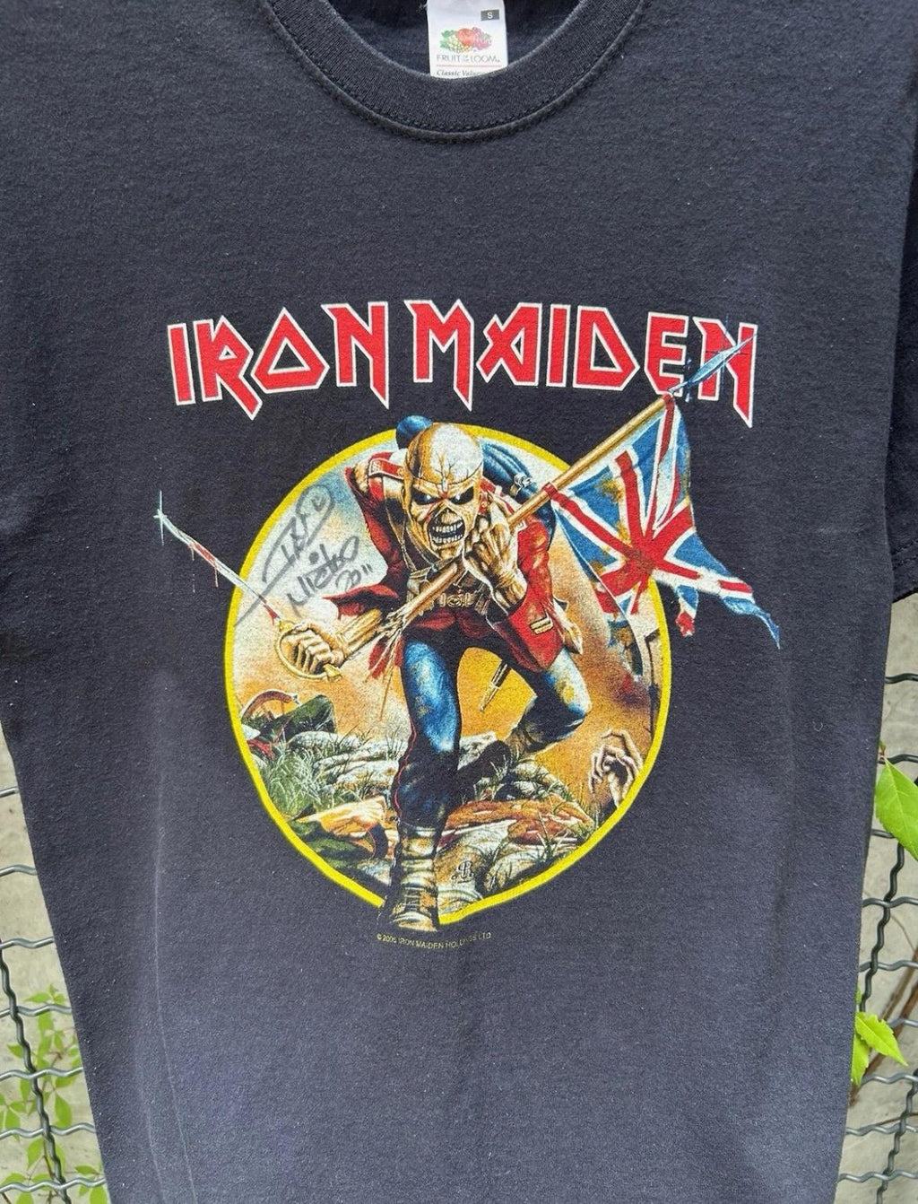 Vintage 2005 Iron Maiden Rock Band Tour T-shirt Size S